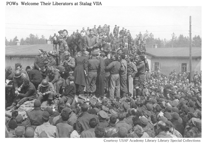 POWs Welcome Their Liberators