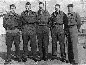 POWs Jim Gordon, George Atwell, Robert Douglas, Lefe ?, Solomon Saltiel