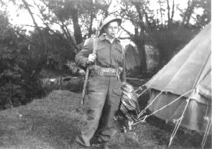 Nick Zroback in Italy 1943